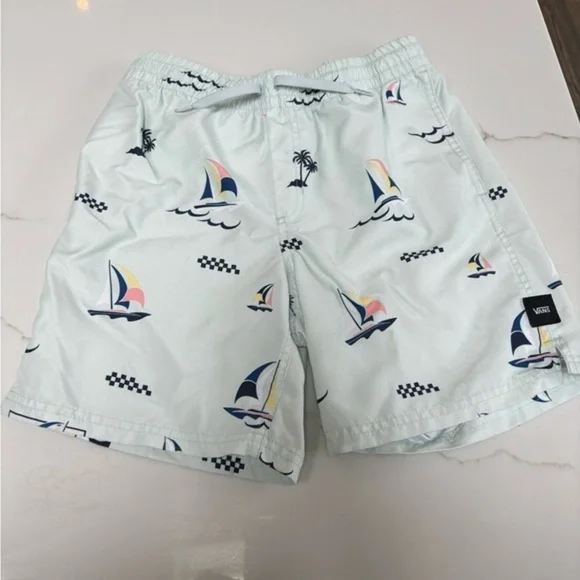 Vans boys large mixed volley 11 swimsuit - Picture 2 of 3